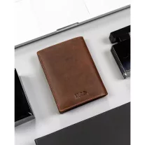 Peterson férfi bőr pénztárca PTN N4-BE-BEAR
