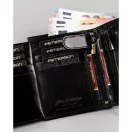 Peterson Férfi Bőr Pénztárca N575-Vt Black Peterson Férfi Bőr Pénztárca N575-Vt Black