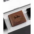 Peterson férfi bőr pénztárca PTN N992-BE-MOUN – barna