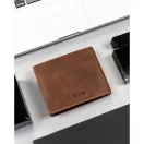 Peterson férfi bőr pénztárca PTN N992-BE-MOUN – barna