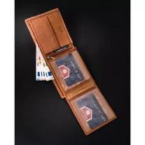 Peterson férfi bőr pénztárca PTN N992-CHM-M