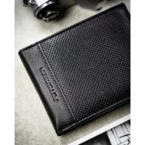   Peterson Férfi Bőr Pénztárca Ptn N992-Dot-9578 Black - Fekete