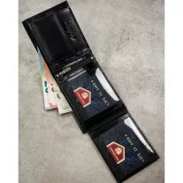 Peterson férfi bőr pénztárca PTN N992-NGV