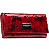 Peterson Női Bőr Pénztárca Ptn Ph27-1-Dbf-5693 Red