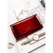   Peterson Női Bőr Pénztárca Ptn Ph28-1-Rs-5709 Red - Piros