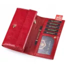 Peterson Női Bőr Pénztárca  Ptn Pl-411-2575 Red