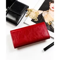 Peterson Női Bőr Pénztárcaptn Pl-490-1797 Red/Black