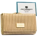 Peterson női bőr és műbőr pénztárca PTN PS108-CRV Peterson női bőr és műbőr pénztárca PTN PS108-CRV
