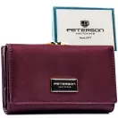 Peterson női bőr és műbőr pénztárca PTN PS108-HNL