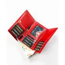 Peterson női bőr és műbőr pénztárca PTN PS108-MLF – piros Peterson női bőr és műbőr pénztárca PTN PS108-MLF – piros