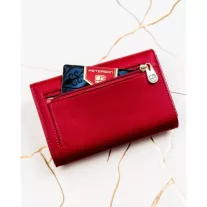   Peterson Női Pénztárca - Echo És Természetes Bőr Ptn Ps112-Hnl-2937 Red