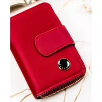   Peterson Női Pénztárca - Echo És Természetes Bőr Ptn Ps115-Hnl-2968 Red