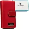 Peterson Női Pénztárca - Echo És Természetes Bőr Ptn Ps116-Hnl-2784 Red