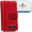 Peterson Női Pénztárca - Echo És Természetes Bőr Ptn Ps116-Hnl-2784 Red
