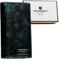   Peterson Női Bőr Pénztárca Ptn Ps1431-Fds-1718 Green - Zöld