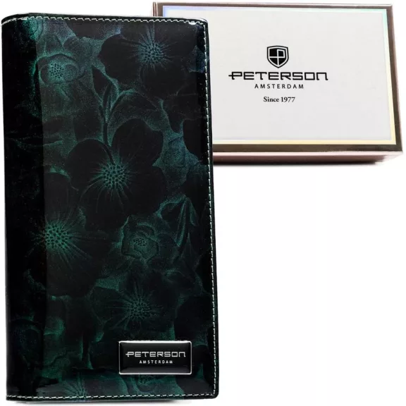 Peterson Női Bőr Pénztárca Ptn Ps1431-Fds-1718 Green - Zöld Peterson Női Bőr Pénztárca Ptn Ps1431-Fds-1718 Green - Zöld