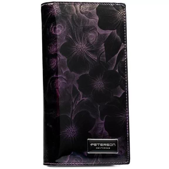 Peterson Női Bőr Pénztárca Ptn Ps1431-Fds-1725 Purple - Lila Peterson Női Bőr Pénztárca Ptn Ps1431-Fds-1725 Purple - Lila
