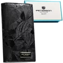   Peterson Női Pénztárca - Echo És Természetes Bőr Ptn Ps1431-Mlf Black