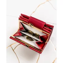   Peterson női bőr és műbőr pénztárca PTN PS329-HNL – piros