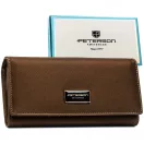 Peterson női bőr és műbőr pénztárca PTN PS401-HNL – barna Peterson női bőr és műbőr pénztárca PTN PS401-HNL – barna