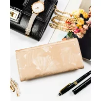   Peterson Női Pénztárca - Echo És Természetes Bőr Ptn Ps401-Mlf-2487 Beige