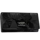 Peterson Női Pénztárca - Echo És Természetes Bőr Ptn Ps401-Mlf-2463 Black - Fekete