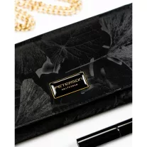   Peterson Női Pénztárca - Echo És Természetes Bőr Ptn Ps401-Mlf-2463 Black - Fekete