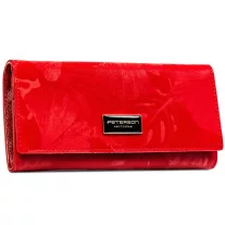   Peterson Női Pénztárca - Echo És Természetes Bőr Ptn Ps401-Mlf-2470 Red
