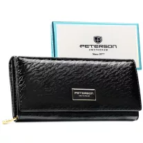 Peterson Női Pénztárca Ptn Px20-Cnf-5280 Black - Fekete