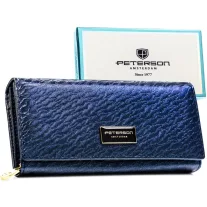   Peterson Női Pénztárca Ptn Px20-Cnf-5297 Blue - Sötét Kék