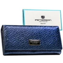  Peterson Női Pénztárca Ptn Px27-Cnf-5457 Blue - Sötét Kék