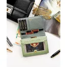 Peterson női bőr és műbőr pénztárca PTN PX30-CNF – zöld Peterson női bőr és műbőr pénztárca PTN PX30-CNF – zöld