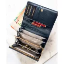 Peterson női bőr és műbőr pénztárca PTN PX30-DYS – kék Peterson női bőr és műbőr pénztárca PTN PX30-DYS – kék