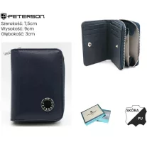 Peterson női bőr és műbőr pénztárca PTN PX33-F773