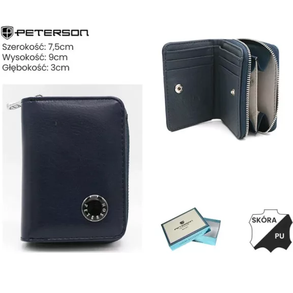 Peterson női bőr és műbőr pénztárca PTN PX33-F773 Peterson női bőr és műbőr pénztárca PTN PX33-F773