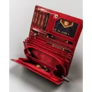 Peterson női bőr pénztárca PTN RD-07-GCL-S – piros Peterson női bőr pénztárca PTN RD-07-GCL-S – piros