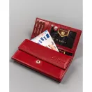 Peterson női bőr pénztárca PTN RD-08-GCL-S – piros Peterson női bőr pénztárca PTN RD-08-GCL-S – piros