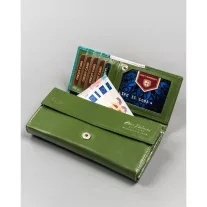 Peterson női bőr pénztárca PTN RD-12-GCL-S