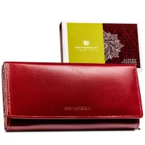 Peterson Női Bőr Pénztárca Ptn Rd-12-Ngv-9615 Burgundy