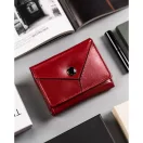Peterson női bőr pénztárca PTN RD-17-GCL-Y – piros