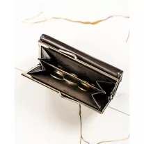 Peterson női bőr pénztárca PTN RD-18-NGV – barna