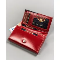 Peterson női bőr pénztárca PTN RD-22-GCL-Y