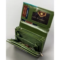 Peterson női bőr pénztárca PTN RD-22-GCL-Y