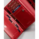 Peterson női bőr pénztárca PTN RD-22-GCL-Y – piros