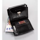 Peterson női bőr pénztárca PTN RD-26-GCL – fekete Peterson női bőr pénztárca PTN RD-26-GCL – fekete