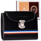 Peterson női bőr pénztárca PTN RD-26-GCL-A – fekete Peterson női bőr pénztárca PTN RD-26-GCL-A – fekete