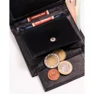 Peterson női bőr pénztárca PTN RD-270-GCL – fekete Peterson női bőr pénztárca PTN RD-270-GCL – fekete