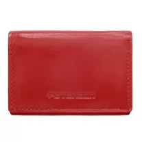 Peterson női bőr pénztárca PTN RD-SWZX-86-GCL – piros