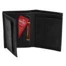 Peterson férfi bőr pénztárca PTN RM-12-LWC – fekete