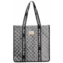 Női Shopper Táska Ptn Rspv 003 Silver